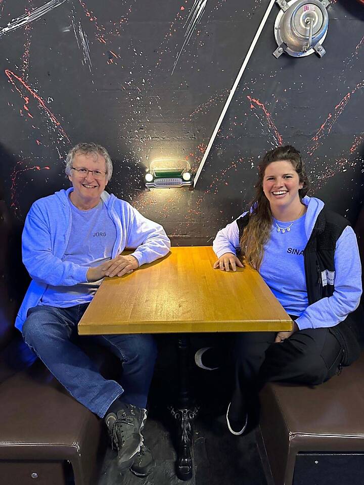 Jürg Diem und Nadine Söldi Teamfoto